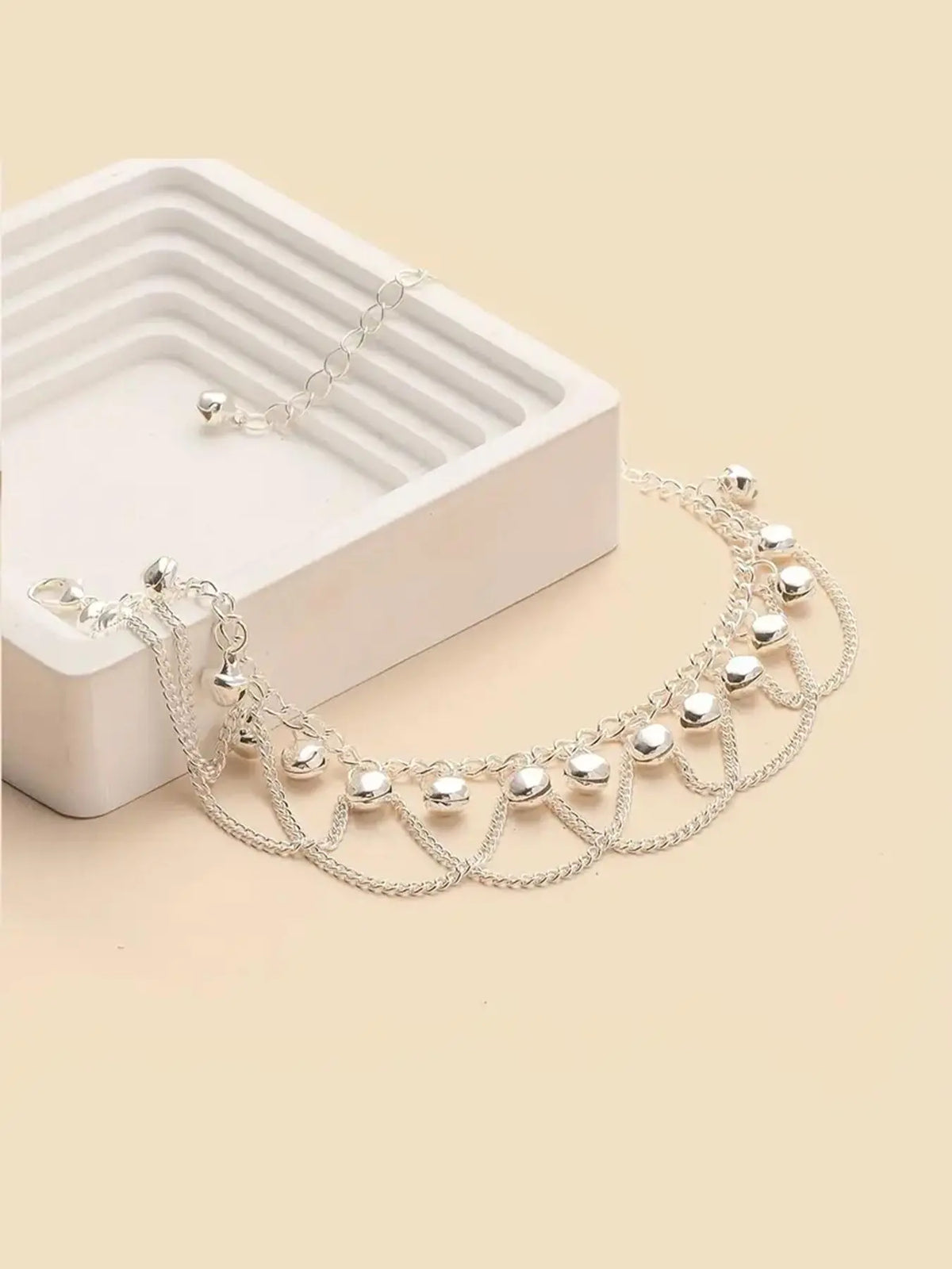 Women's Elegant Bells & Chain Design Anklet, Fashionable Body Jewelry for Party, Daily Clothing Decor, Trendy All-match & Exquisite Jewelry for Birthday Gift, Trendy Jewellery Accessories, Versatile Accessory, Wearable Jewelry