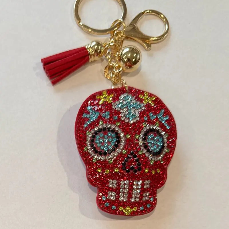 LGS Charms - Halloween and Autumn - Rhinestone Keychain for Zippy Bag Fashion Accessory with Tassel
