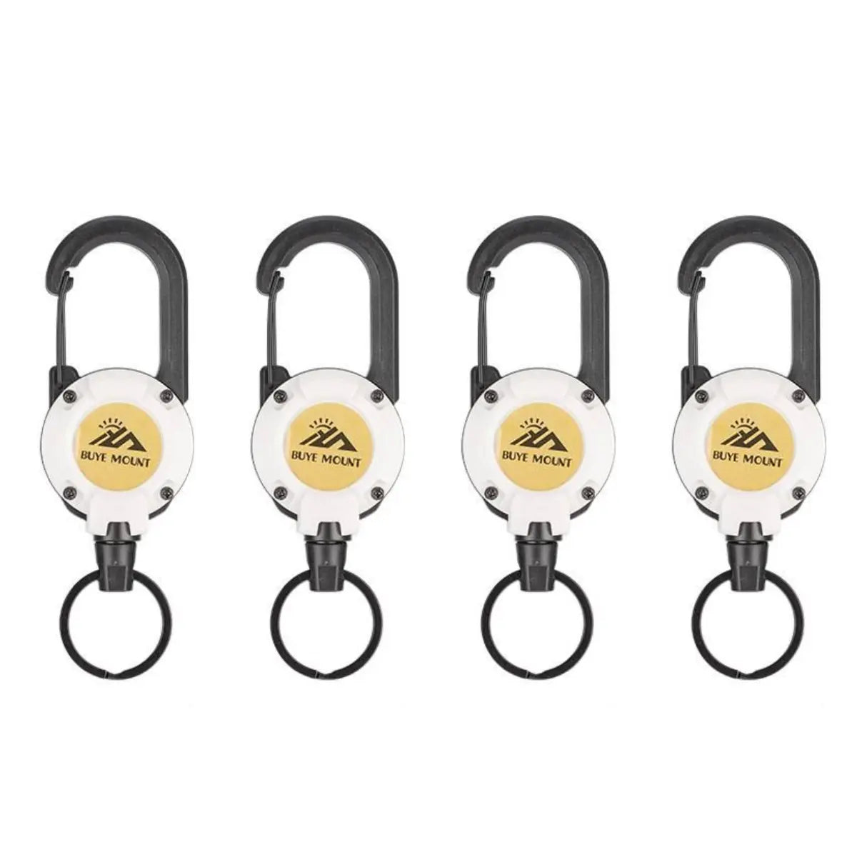 Multifunctional Keychain Clip, Retractable Steel Cable, Anti-Loss Fishing Gear Accessory, High Elasticity Fast Hang, Lightweight Keychain, Multi Purpose Keychain