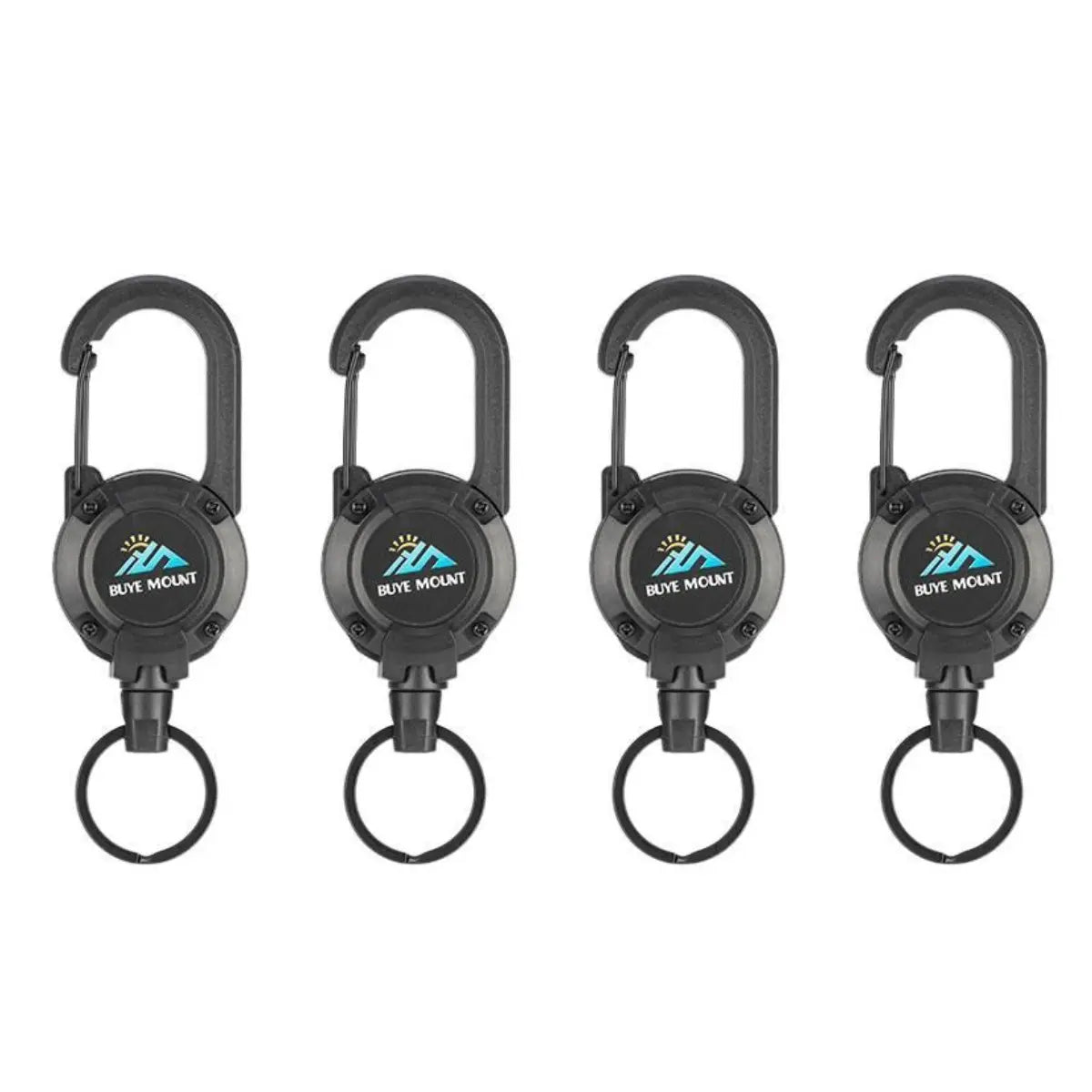 Multifunctional Keychain Clip, Retractable Steel Cable, Anti-Loss Fishing Gear Accessory, High Elasticity Fast Hang, Lightweight Keychain, Multi Purpose Keychain