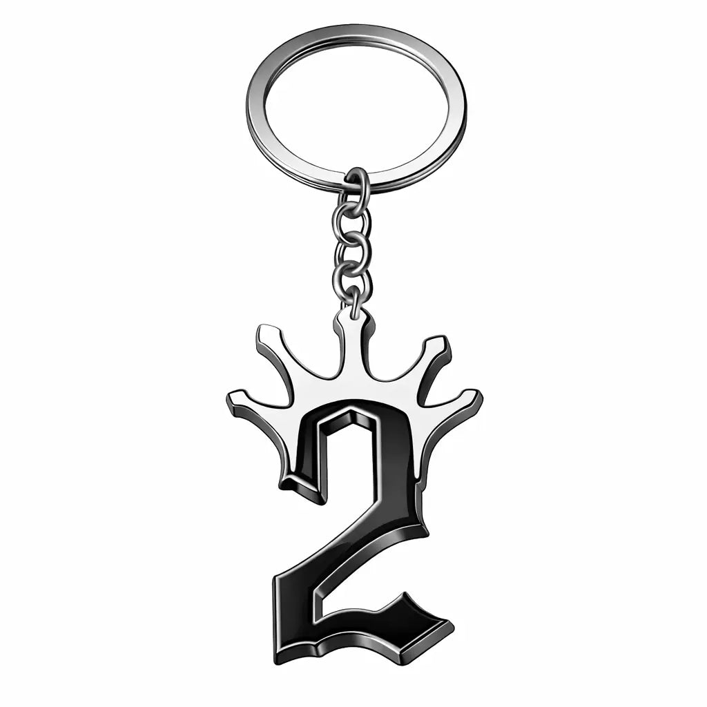 Bleach Espada Number Keychains -- Anime Logo Keychains