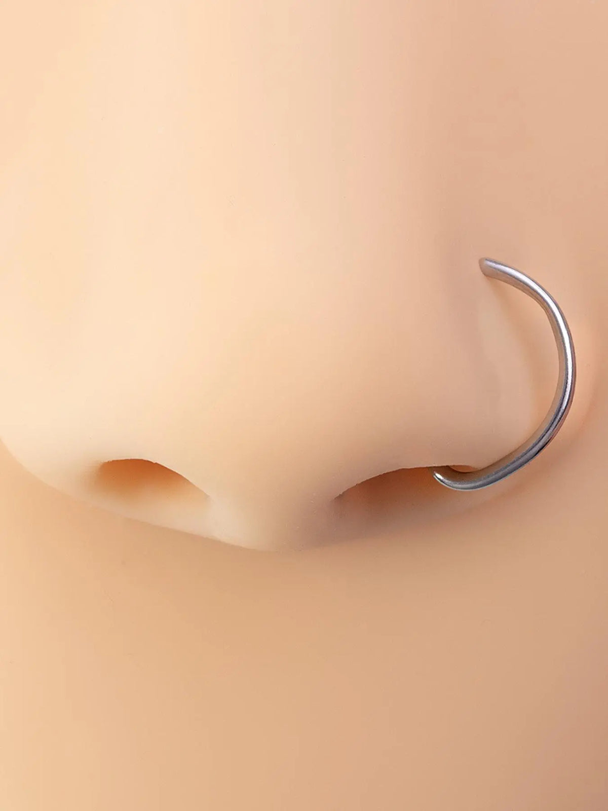 8pcs Stainless Steel Fake Septum, Nose Cuff, Fake Piercings, Nose Piercing Body Jewelry for Women and Men for Daily Clothing Decor, Party, Minimalist Aesthetic Jewelry Gift