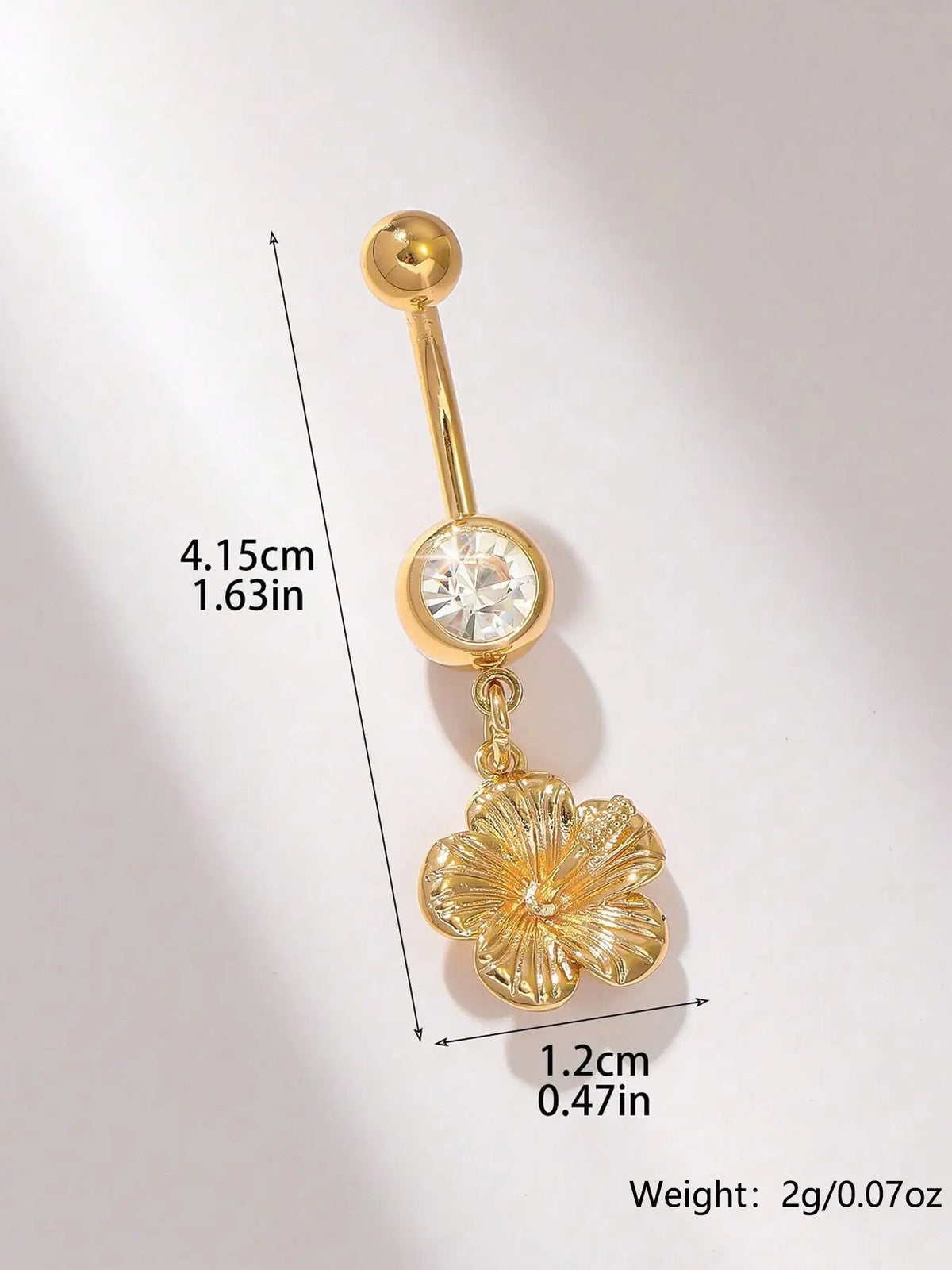 Women's Stainless Steel Cz Belly Ring Set, All Seasons, Butterfly Heart Design, Sexy Navel Piercing Jewelry, Belly Button Jewelry, Body Jewelry, Body Jewellery, Valentine's Day Gift Idea