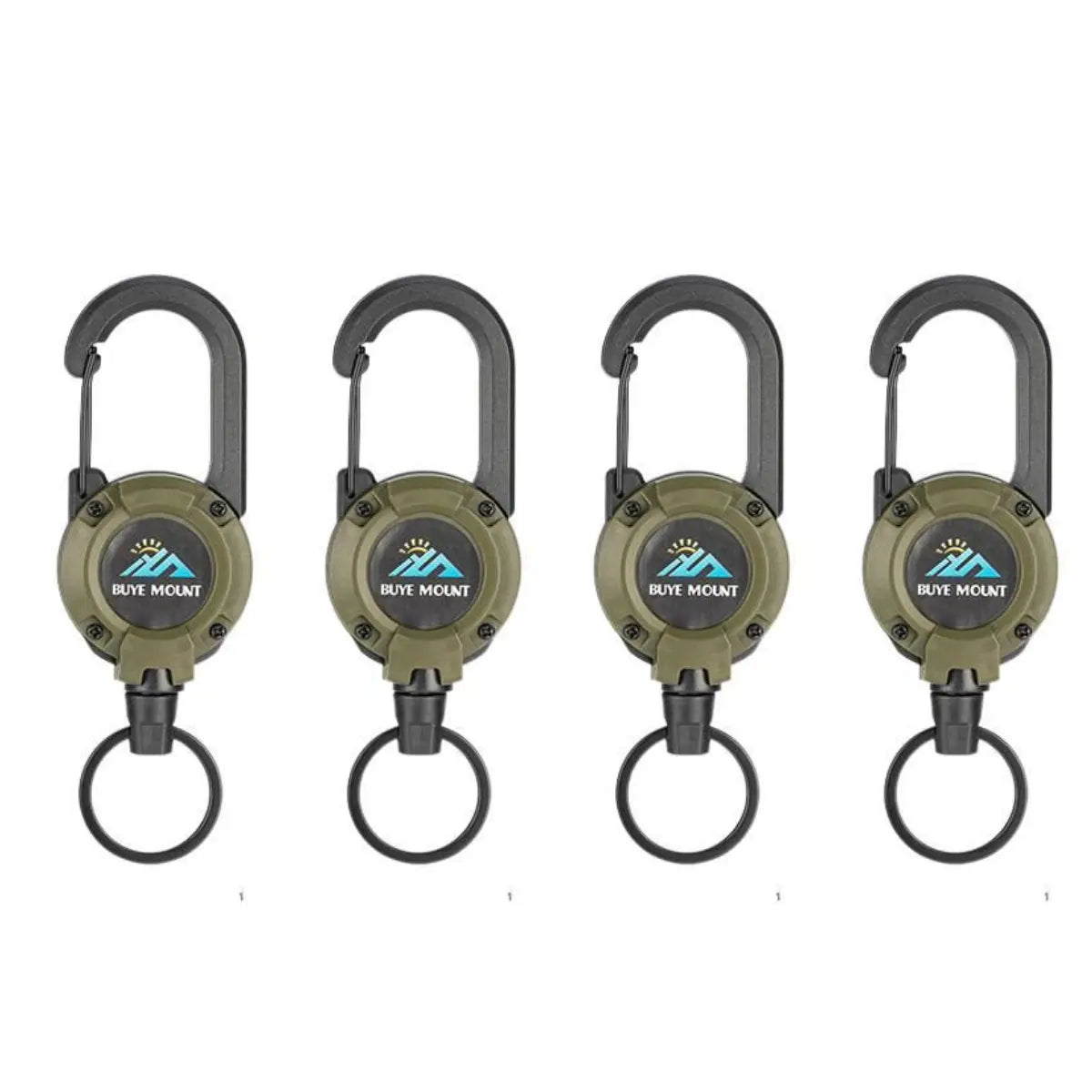Multifunctional Keychain Clip, Retractable Steel Cable, Anti-Loss Fishing Gear Accessory, High Elasticity Fast Hang, Lightweight Keychain, Multi Purpose Keychain