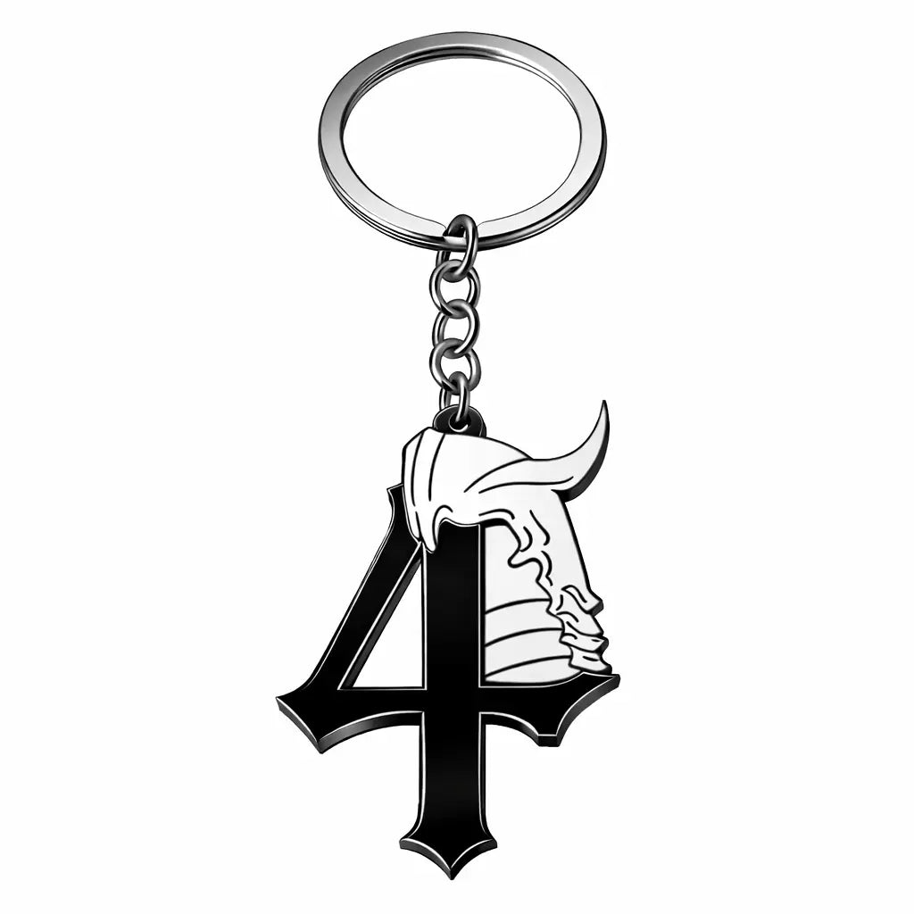 Bleach Espada Number Keychains -- Anime Logo Keychains