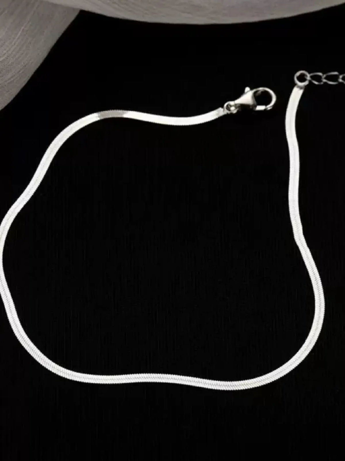 Simple Ankle Bracelet, Adjustable Design, Stainless Steel Chain, Boho Style, Perfect for Summer Parties, Enhances Dress Look
