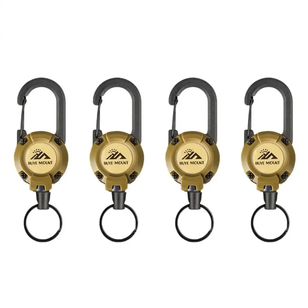 Multifunctional Keychain Clip, Retractable Steel Cable, Anti-Loss Fishing Gear Accessory, High Elasticity Fast Hang, Lightweight Keychain, Multi Purpose Keychain