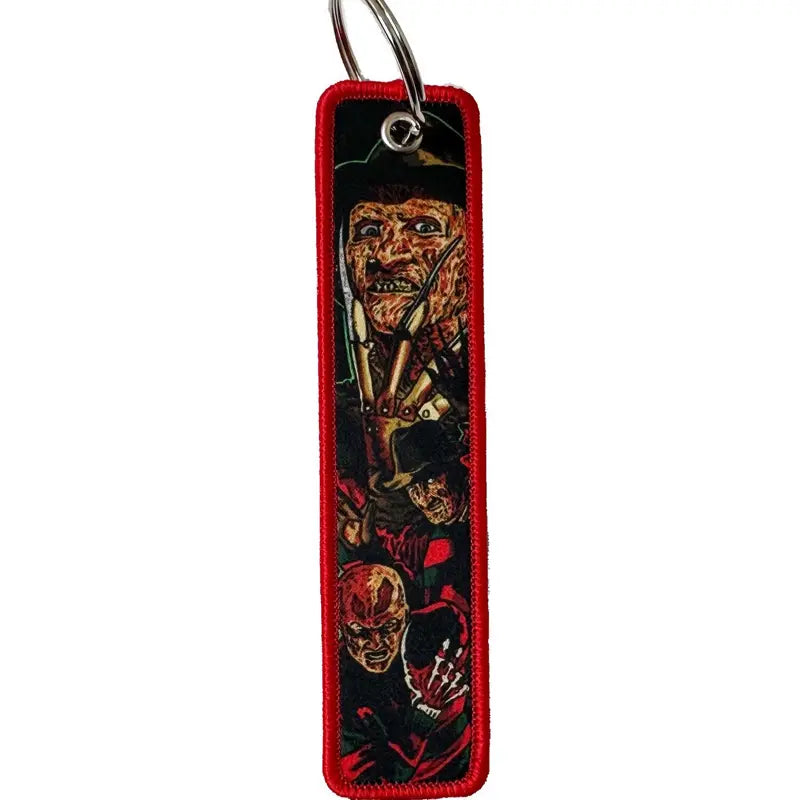 Horror Keychains Double Sided Spooky Design