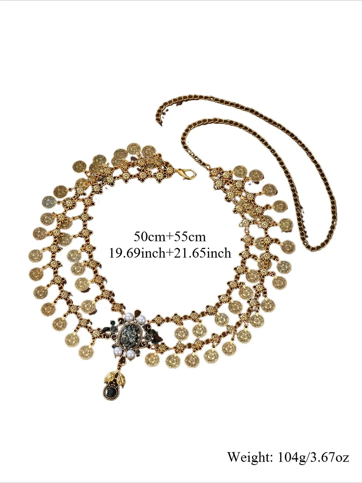 Vintage Fringe Coin Waist Chain for Women, Elegant Retro Style, Unique Party Belly Dance Waist Chain, Body Chain Accessory, Waist Jewelry, Body Jewellery, Wearable Jewelry