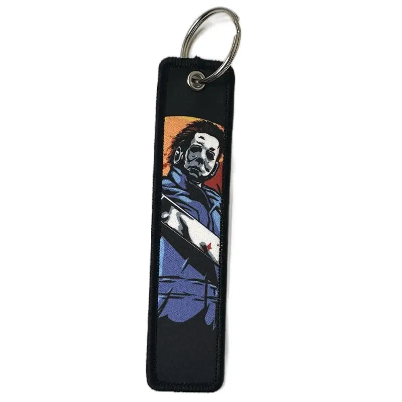 Horror Keychains Double Sided Spooky Design