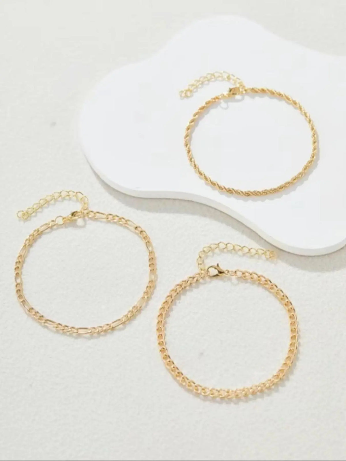 Simple Adjustable Chain Anklet, Boho Layered Foot Jewelry for Women, Fashionable Jewelry Accessories, Trendy Jewelry, Versatile Dainty Accessory for Daily Wear