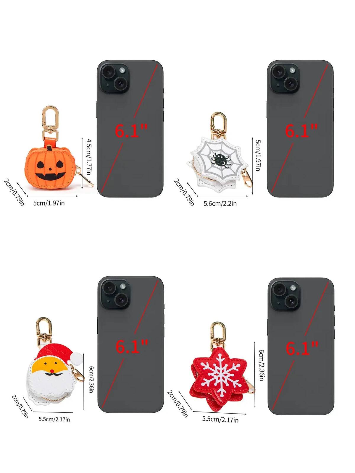 Ladies' Mini Cute Small Pendant, Pumpkin Shaped Small Coin Purse, Bag Decoration Set, Fun And Exciting Small Pendant, Quirky Unique Gift Creativity, Halloween Novel Gift, Ideal Gift, For Daily Portable Travel Use, Funny Keychains, Keychain for bags