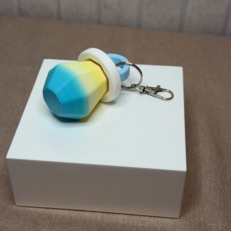 Customizable Fidget Keychains & Desktop Decor - Clicky, Soft, Silent Holiday & Everyday Themed Clickers & Keychain Accessories (Bundles Available)