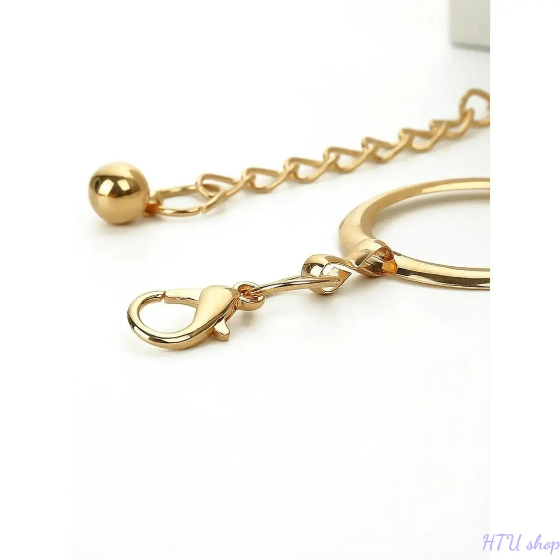Women's Adjustable Gold Alloy Waist Chain Accessory - 109cm Dangle Big Circle Design, All-Season Wear, Chic Body Jewelry, Accessories for Women