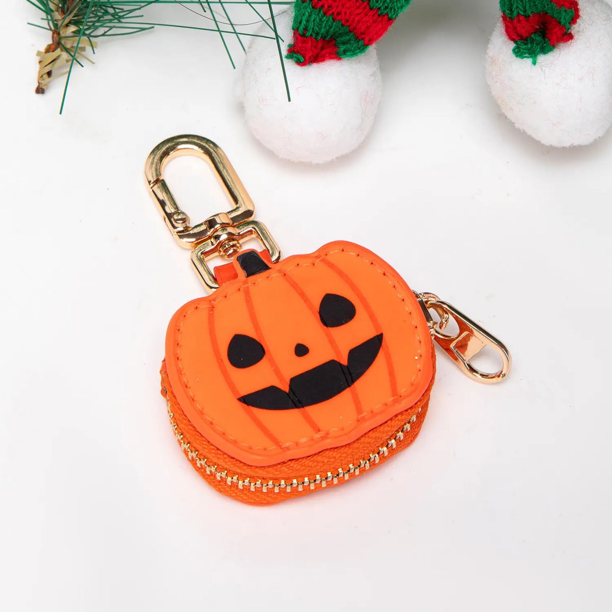 Ladies' Mini Cute Small Pendant, Pumpkin Shaped Small Coin Purse, Bag Decoration Set, Fun And Exciting Small Pendant, Quirky Unique Gift Creativity, Halloween Novel Gift, Ideal Gift, For Daily Portable Travel Use, Funny Keychains, Keychain for bags