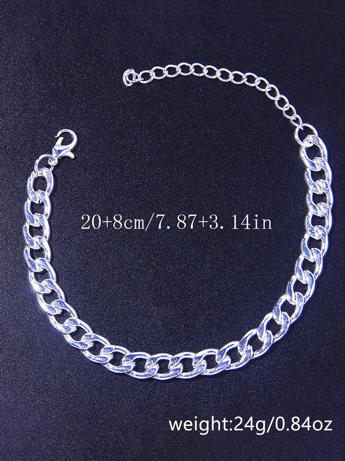 Fashionable Titanium Steel Chain Anklet, Adjustable Anklet, Simple Versatile Design, Stylish Foot Jewelry for Women, Trendy Accessory for Daily Wear, Style, Fashionable Jewelry Accessories, Jewellery