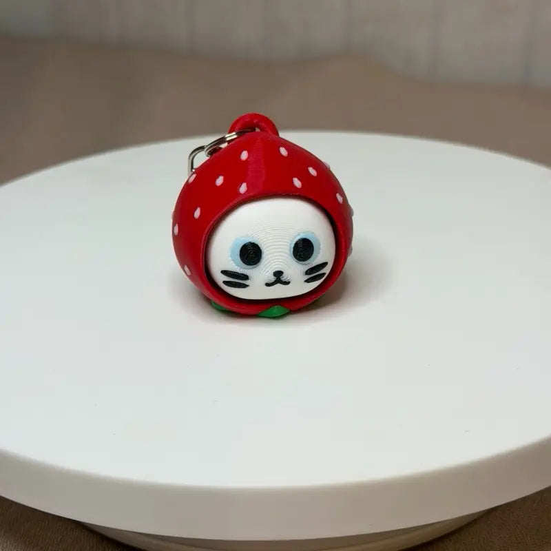 Customizable Fidget Keychains & Desktop Decor - Clicky, Soft, Silent Holiday & Everyday Themed Clickers & Keychain Accessories (Bundles Available)