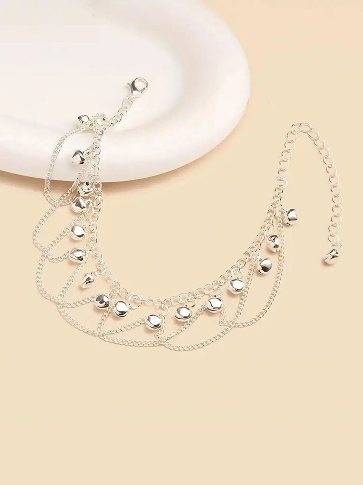 Women's Elegant Bells & Chain Design Anklet, Fashionable Body Jewelry for Party, Daily Clothing Decor, Trendy All-match & Exquisite Jewelry for Birthday Gift, Trendy Jewellery Accessories, Versatile Accessory, Wearable Jewelry