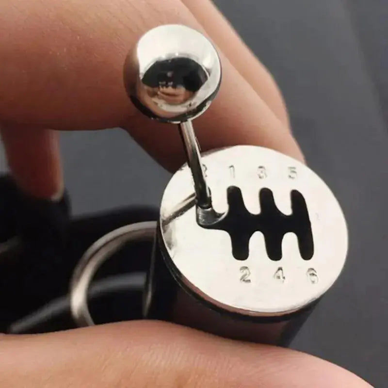 Car Gearbox Design Keychain, Mini Turbocharger Keychain, Car-styling Keyring, Gear Gearbox Pendant, Lightweight Keychain, Car Interior Accessories, Car Key Chains