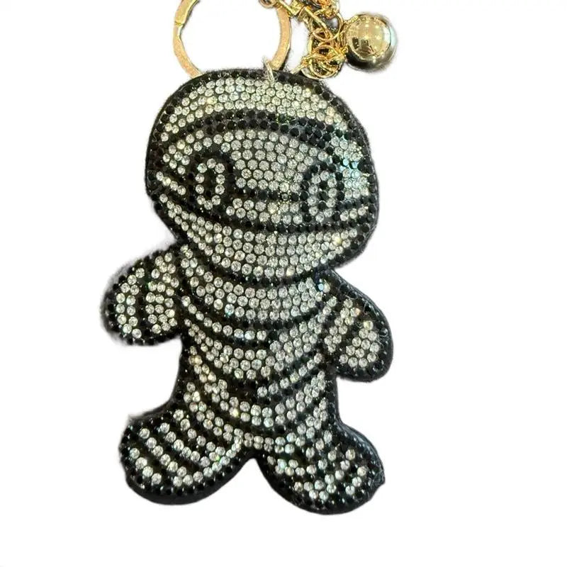 LGS Charms - Halloween and Autumn - Rhinestone Keychain for Zippy Bag Fashion Accessory with Tassel