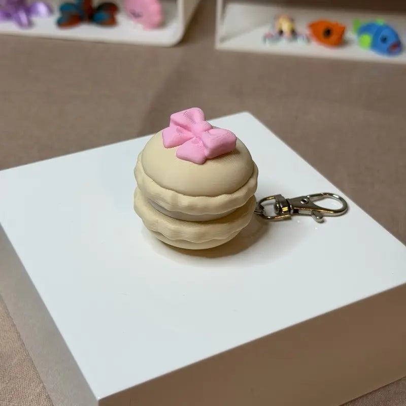 Customizable Fidget Keychains & Desktop Decor - Clicky, Soft, Silent Holiday & Everyday Themed Clickers & Keychain Accessories (Bundles Available)