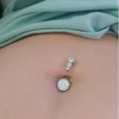 14G Belly Button Ring 7PCs/set Belly Button Piercing Stainless Steel Belly Rings