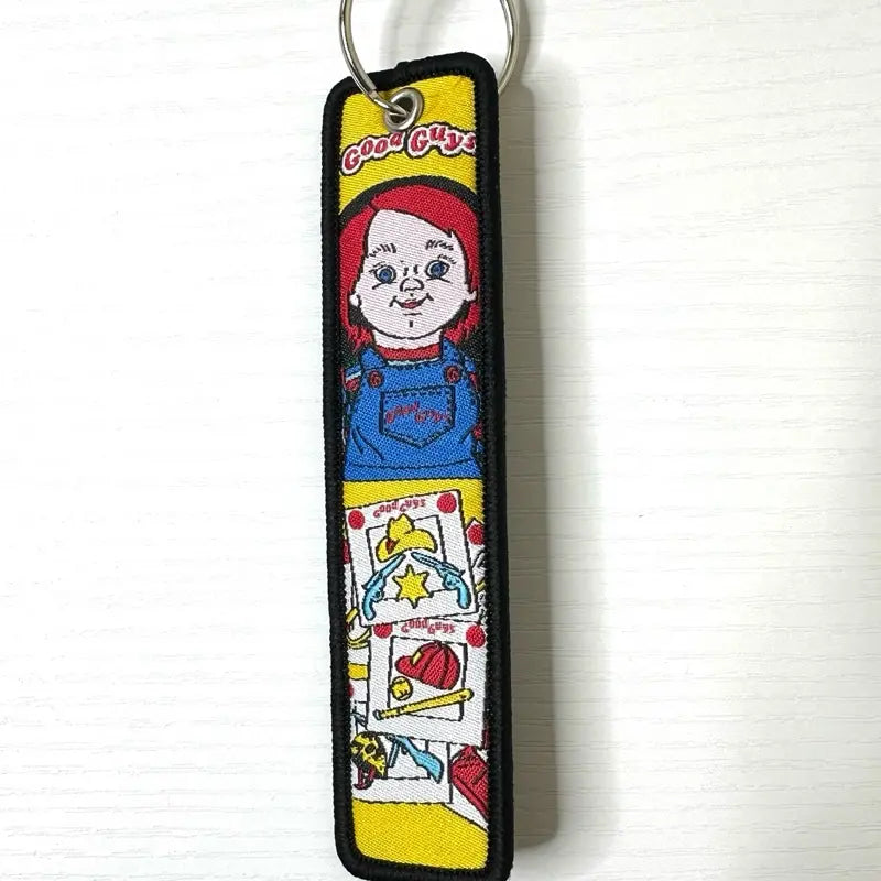 Horror Keychains Double Sided Spooky Design
