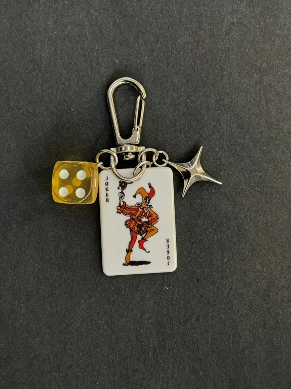 Poker, Dice, And Star Bag Charm 3 Personalized Themes To Choose From Y2k Subculture "It Girl" Accessories Purse Charms Niche & Trendy Fade-Resistant For Bags, Keys, And Earphone Cases Friend Charms & Couple Charms